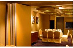 China Panel Height 4 m Sliding Aluminium Track Movable Partition Walls / Classroom Dividers supplier