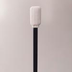 Black Handle PP Stick Square Head Cleaning Swab For Electronics for sale