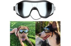 China Uv Wind Dust Protection 0.5kg Dog Sunglasses With Adjustable Strap supplier