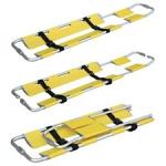 440MM 6CM Scoop Foldable Ambulance Stretcher For Spinal Immobilization Manually