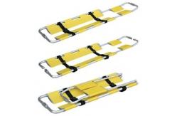 China 440MM 6CM Scoop Foldable Ambulance Stretcher For Spinal Immobilization Manually supplier