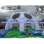 Football Shape 26ft Inflatable Spider Dome Tent / Inflatable Marquee