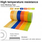 High Temperature Resistance Self-Adhesive Masking Paper Tape