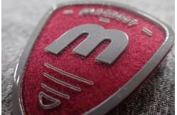 China Handmade Silicon Screen Printing Shoes Felt Logo Patches supplier