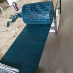                  Free Asseamble Plastic Modular Conveyor Gear Chain Belt for Milk Bottle Packing Machine              for sale