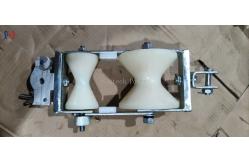China Exchanging Overhead Grounding Wire Opgw Stringing Double Sheave Block supplier