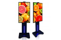China 55 3000Nits Indoor Digital Signage Build In Light Sensor Fan Cooling supplier