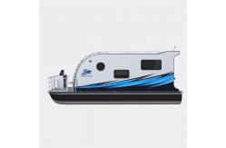 China 7.9m Length 2-6 People House Boat For Fishing Activities supplier