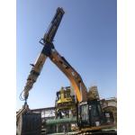 4670mm Reach Extendable Clamshell Arm With 11825mm Max. Vertical Digging Radius