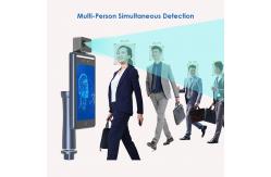 China 10.1 Inch Facial Recognition Access Control System 2GRAM With Temperature Sensor supplier
