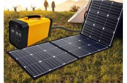 China Ground Mounting Home Solar Power Station 500W Portable Emergency Solar Generator supplier