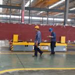 Motorized 30 Tons Heavy Load Explosion Proof Electric Transfer Carts On Rails