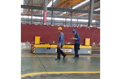 China Motorized 30 Tons Heavy Load Explosion Proof Electric Transfer Carts On Rails supplier