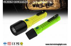 China 18650 Li ion battery Explosion Proof Led Flashlight Cree bulb rechargeable lighting supplier