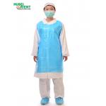 Disposable Safety Non Stimulating PE kitchen apron Without Sleeves for sale