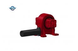 China VE5 Envelope Worm Electric Slew Drive Gearbox With Motor supplier