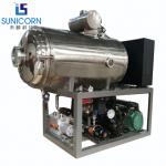 500kg Capacity Industrial Lyophilizer , Rotary Freeze Dryer Chamber Design for sale