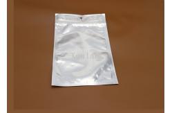 China Anti Static Material Resealable Aluminum Bags With See Through Window supplier
