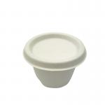 100 % Biodegradable Sugarcane Fiber Cups Disposable Sauce Cup Portion Cup for sale