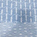 10s 330gsm Brilliant Jacquard Clothing Fabric Twill Washed Denim Fabric for sale