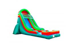 China Aldult  Outdoor Rental Inflatable Large Water Slides With Bouncy supplier