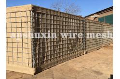 China 4.00mm 5.0mm Welded Wire Gabion Mesh Bastion Barrier  Large Elongation supplier