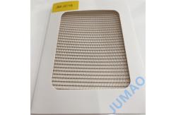 China Copper Fabric Mesh Laminated Glass External Facade With Customized Patterns supplier