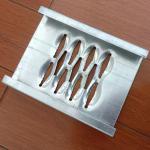 Aluminum Perforated Metal Sheet With GratingPunched Hole 14mm