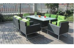 China 9pcs rattan sofa set. supplier