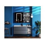 MDF boards Bathroom Basin Units , ISO9001 Bathroom Single Sink Vanities for sale