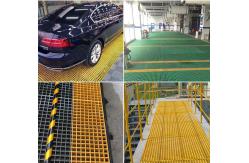 China FRP Moulded Grating Used In Car Wash supplier