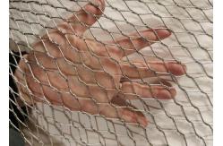 China Ferruled Rope Zoo Wire Mesh , Stainless Steel Flexible Wire Mesh Netting supplier