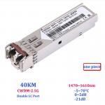CWDM Gigabit 2.5 G Sfp Transceiver , Sfp Module Single Mode 1270NM-1610NM for sale