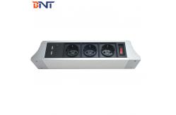 China Office Hanging Desktop Power Center With Double USB Charger Interfaces supplier