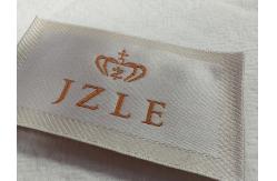 China Custom Embroidery Patches Neck High Density Woven  Luxury Labels For Shoes supplier