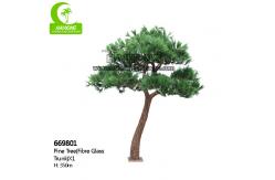 China Handmake HAIHONG 350cm Artificial Foliage Tree With Fiber Glass Trunk supplier