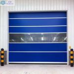                  Intelligent PVC Fast Soft Curtain Door High Speed Rolling Shutter Door              for sale