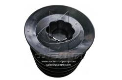 China Rubber Oilfield Cementing Tools Cementing Wiper Plug  Rotating Top Bottom supplier