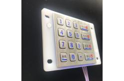 China Waterproof Backlit Numeric Keypad Energy Saving For Self Service Machine supplier