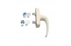 China Polished Surface Double Side Fork Handle Outward Opening Handle for Window supplier