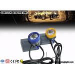 Rechargeable 6.6Ah Battery Coal Mining Lights with PC Bezel and Headlamp Housing