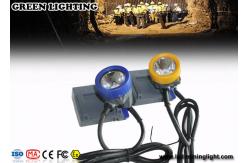 China Rechargeable 6.6Ah Battery Coal Mining Lights with PC Bezel and Headlamp Housing supplier