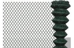China PVC Coated diamond shape 8Ft Cyclone Wire Fence supplier