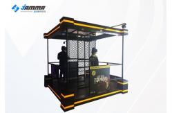 China Two  Players VR Tower  9D Shooting Simulator With HTC VIVE Glasses supplier
