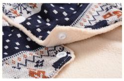 China 35cm Sleeveless Soft Plush Dog Christmas Coat supplier