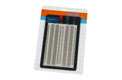 China Student DIY Transparent Soldered Breadboard 1660 Points 2 Terminal Strip supplier