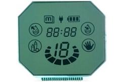 China TN Negative Custom LCD Display , Monochrome Power Meter Reflective Lcd Display supplier