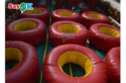 China Playground Inflatable Bouncer Full Challenge Adult Outdoor Obstacle Course supplier