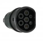 Single Phase 2000V 32A Type 2 To Type 1 Ev Adapter for sale