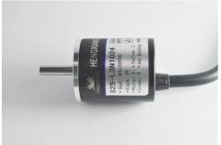 China 2500 Ppr Small Incremental Encoder 50 Pulse ABZ Phases Solid Shaft Encoder supplier